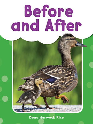 cover image of Before and After